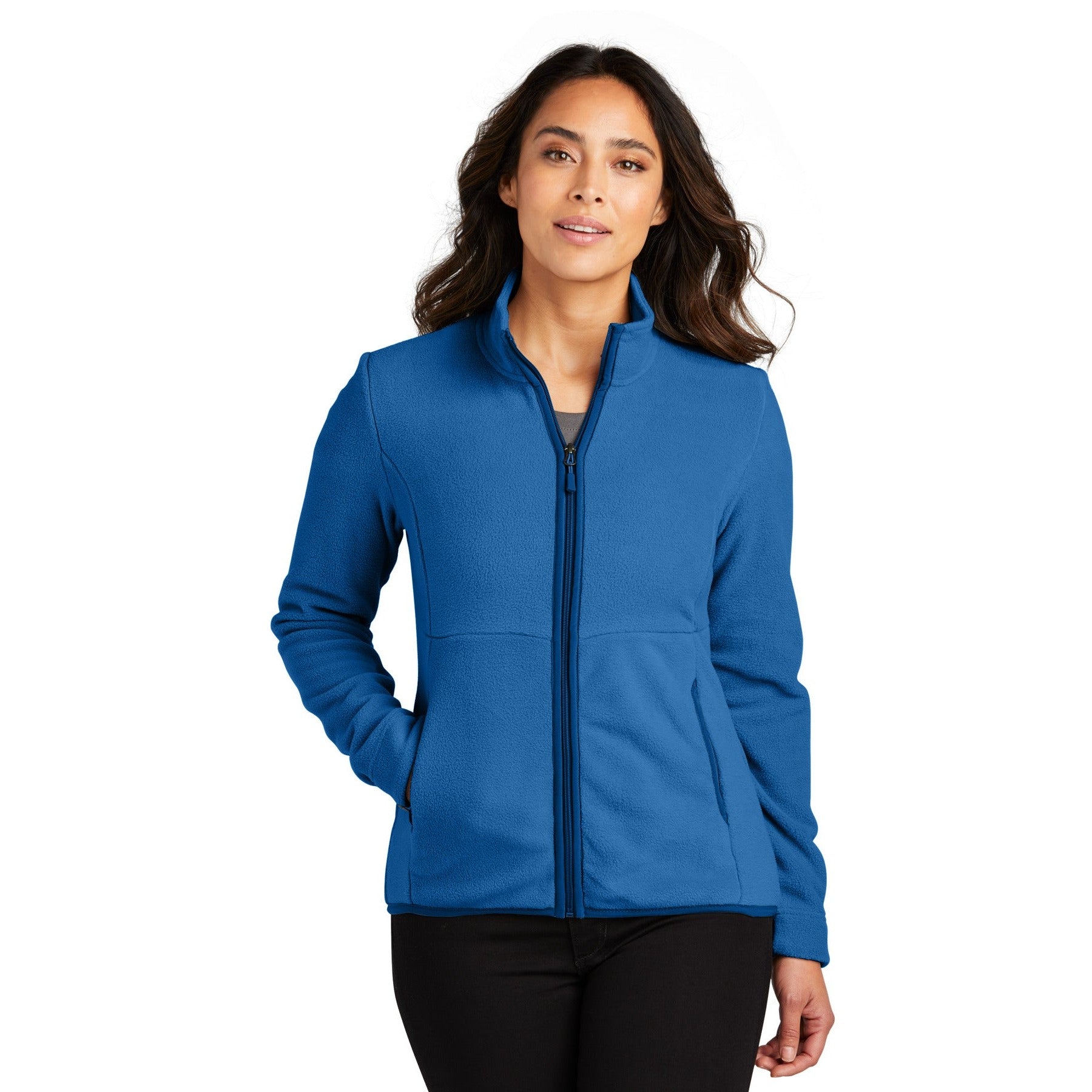 Port Authority-Port Authority® Women's Connection Fleece Jacket L110-MedTech-5